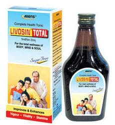 Allen's Livosin Total Tonic bottle of 180 ml tonic