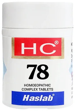 Haslab HC 78 Aconitum Complex Tablet bottle of 550 gm tablet
