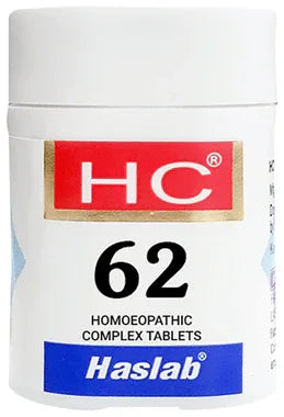 Haslab HC 62 Gelsemo Complex Tablet bottle of 550 gm tablet