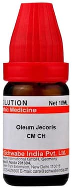 Dr Willmar Schwabe India Oleum Jecoris Dilution CM CH bottle of 10 ml dilution