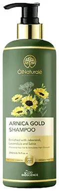 LDD Bioscience Arnica Gold Shampoo pump bottle of 200 ml shampoo