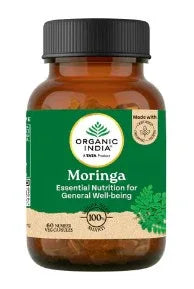 Organic Moringa Capsules 500mg 60 Caps – Energy & Immunity