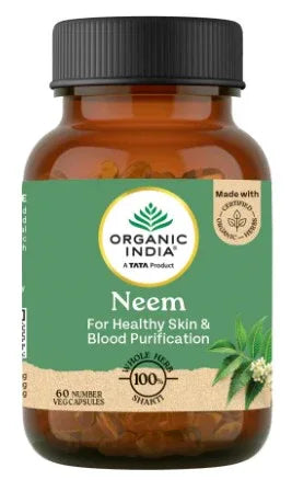 Organic India Neem 60 Caps – Blood Purifier & Immunity