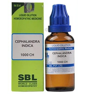 SBL Cephalandra Indica Dilution 1000 CH bottle of 30 ml dilution