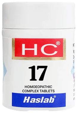 Haslab HC 17 Ipecac Complex Tablet bottle of 550 gm tablet