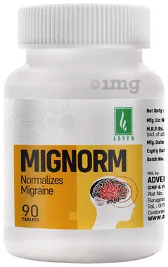Adven Mignorm Tablet bottle of 90 tablets