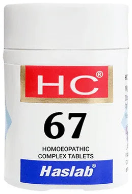 Haslab HC 67 Homolax Tablet bottle of 550 gm tablet