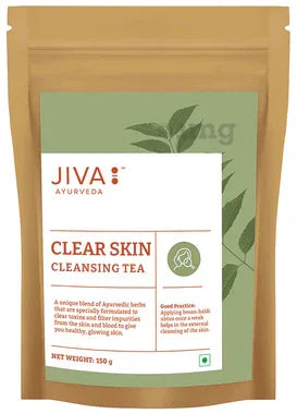 Jiva Ayurveda Clear Skin Cleansing Tea packet of 150 gm powder