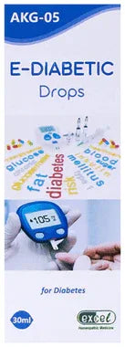 Excel AKG 05 E-Diabetic Drop bottle of 30 ml drop