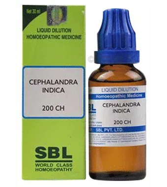 SBL Cephalandra Indica Dilution 200 CH bottle of 30 ml dilution