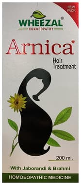 Wheezal Arnica Treatment Oil bottle of 200 ml oil