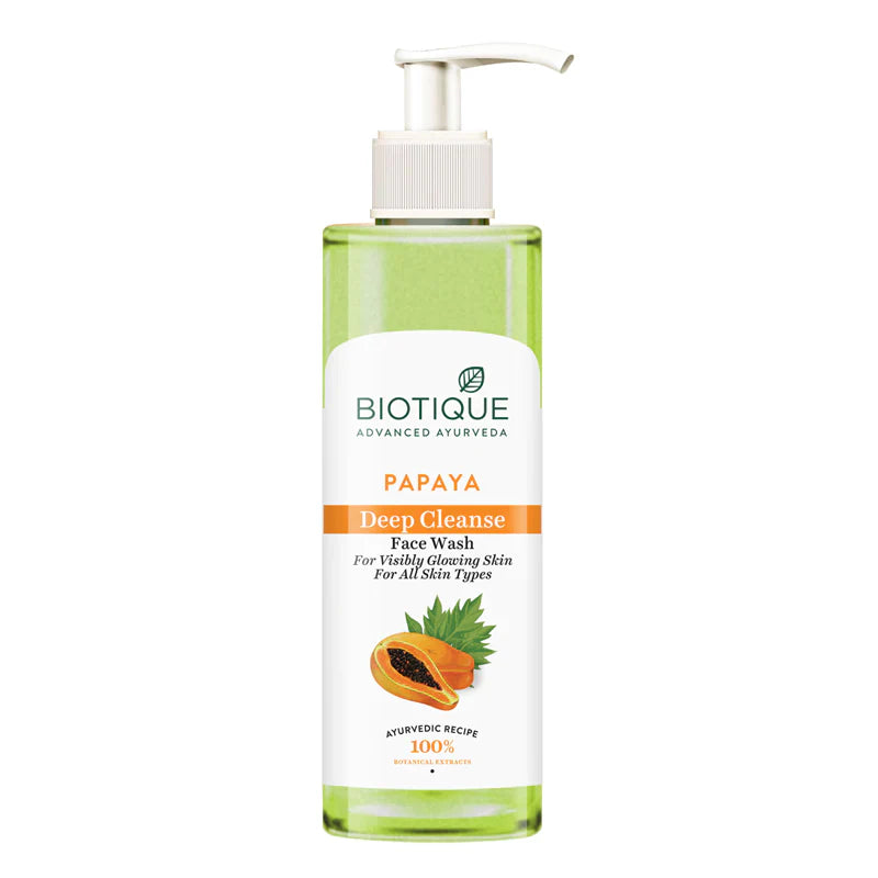 Papaya Deep Cleanse Face Wash 200ml