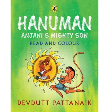 Hanuman: Read And Colour