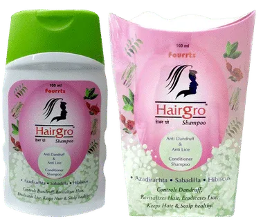 Fourrts Hairgro Shampoo bottle of 100 ml shampoo