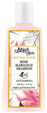 Mirah Belle Rose Marigold Anti Hair Fall Shampoo bottle of 200 ml shampoo