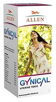 Allen Gynical Uterine Tonic bottle of 200 ml tonic