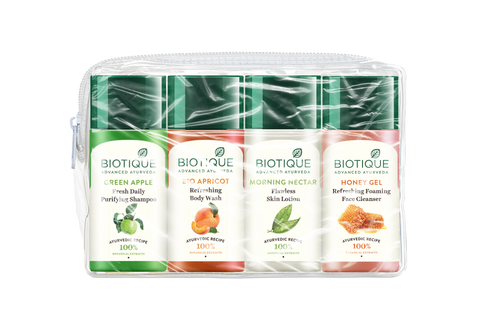 Biotique Travel Kit (4 products) 35ml x 4