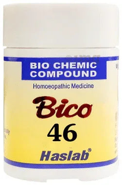 Haslab Bico 46 Biochemic Compound Tablet bottle of 20 gm tablet