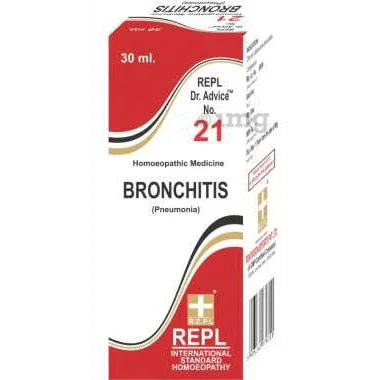 REPL Dr. Advice No.21 Bronchitis Drop bottle of 30 ml drop