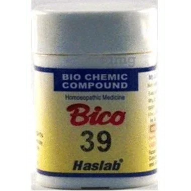 Haslab Bico 39 Biochemic Compound Tablet bottle of 20 gm tablet