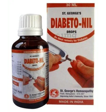 St. George’s Diabeto-Nil Drop bottle of 30 ml drop