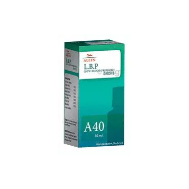 Allen A40 L.B.P. (Low Blood Pressure) Drop bottle of 30 ml drop