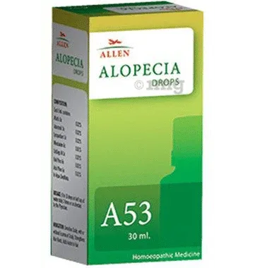 Allen A53 Alopecia Drop bottle of 30 ml drop