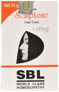 SBL Scalptone Tablet bottle of 25 gm tablet