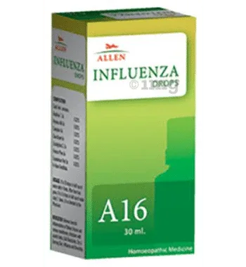 Allen A16 Influenza Drop bottle of 30 ml drop