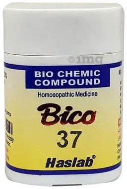 Haslab Bico 37 Biochemic Compound Tablet bottle of 20 gm tablet