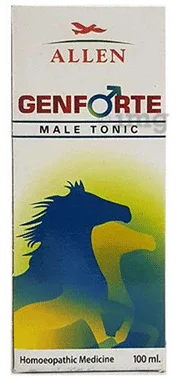 Allen Genforte Male Tonic bottle of 100 ml tonic
