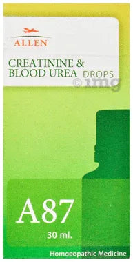 Allen A87 Creatinine & Blood Urea Drop bottle of 30 ml drop