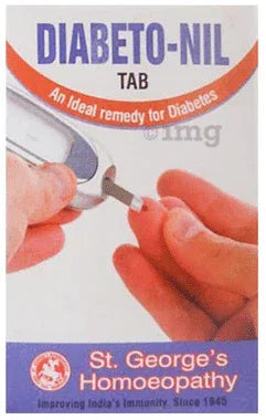 St. George’s Diabeto-Nil Tablet bottle of 30 gm tablet