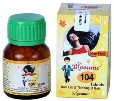 Bioforce Blooume 104 Bio Hair Tablet bottle of 30 gm tablet
