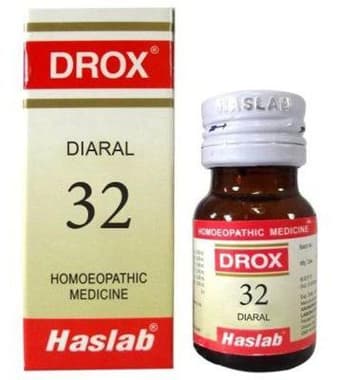 Haslab Drox 32 Diaral Drop bottle of 30 ml drop