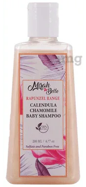 Mirah Belle Calendula Chamomile Baby Shampoo bottle of 200 ml shampoo