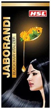 HSL Jaborandi Black Hair Vitalizer bottle of 100 ml oil