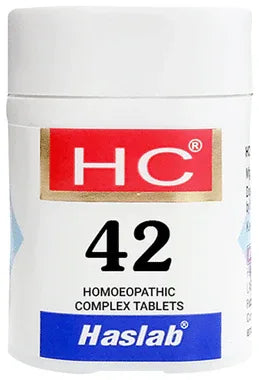 Haslab HC 42 Pneumo Complex Tablet bottle of 550 gm tablet