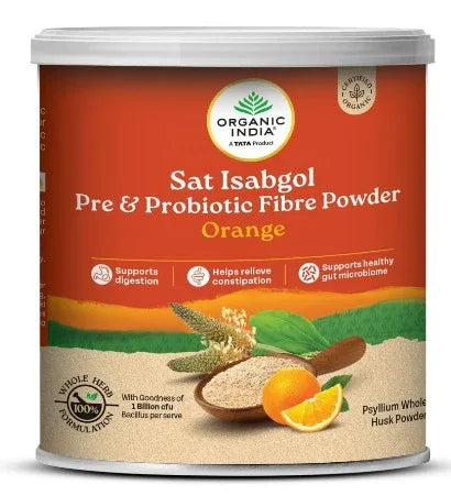 Organic India Isabgol Psyllium Husk 100g – Digestive & Heart Health