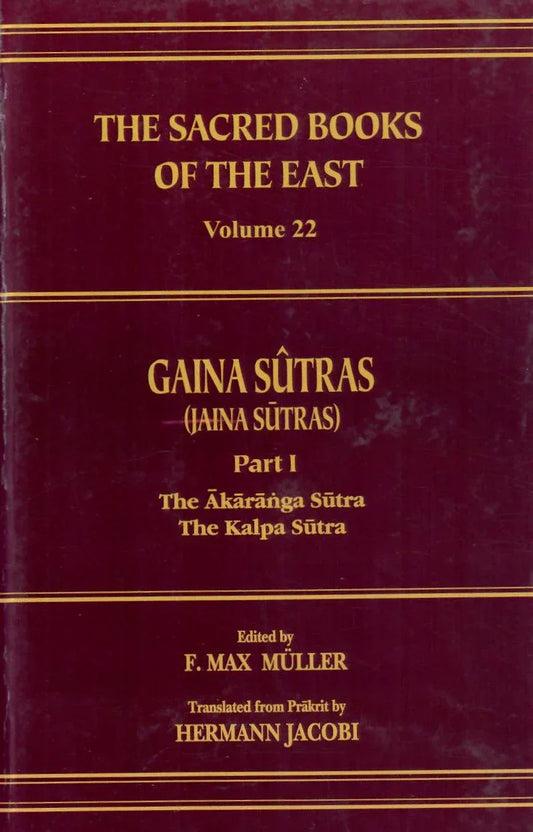 Gaina Sutras (Jaina Sutras) (Set of 2 Vol)
