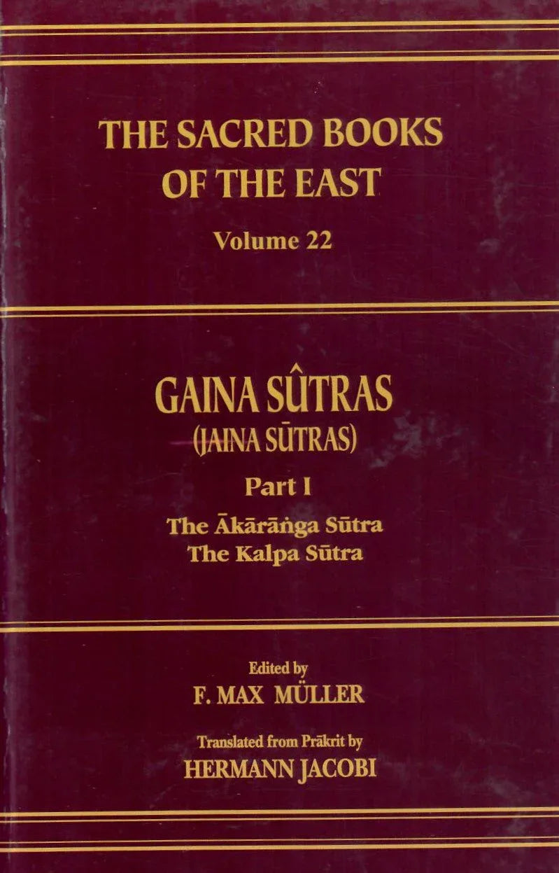 Gaina Sutras (Jaina Sutras) (Set of 2 Vol)