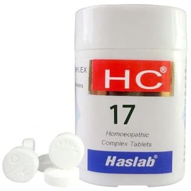 Haslab HC 17 Ipecac Complex Tablet bottle of 20 gm tablet