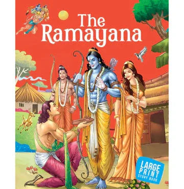 Story Book The Ramayana Large Print
