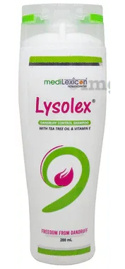 Medilexicon Lysolex Shampoo bottle of 200 ml shampoo