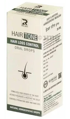 Dr. Raj Hair Tone Oral Drops bottle of 30 ml oral drops