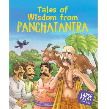 Story Book Tales Of Wisdom From Panchatantra Large Print