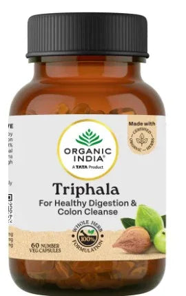 Organic India Triphala 60 Caps – Digestion & Gut Health