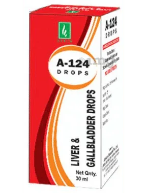 Adven A-124 Liver & Gallbladder Drop bottle of 30 ml drop