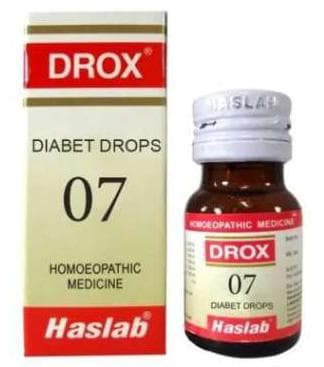 Haslab Drox 07 Diabet Drop bottle of 30 ml drop