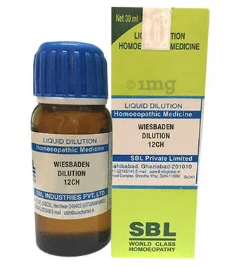 SBL Wiesbaden Dilution 12 CH bottle of 30 ml dilution